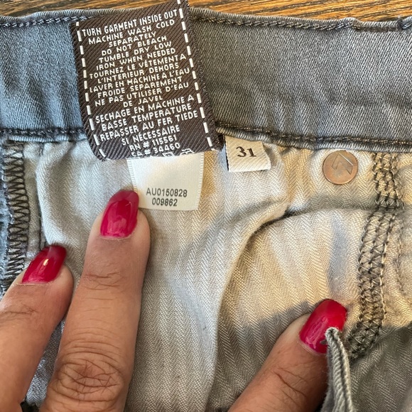 7 FOR ALL MAN MANKIND The Skinny Gray - Picture 7 of 9